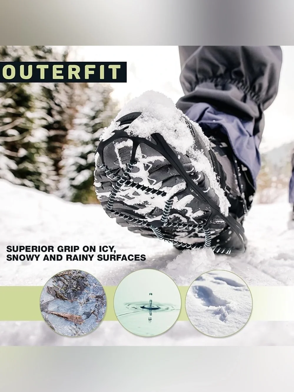 NWT OUTERFIT traction cleats